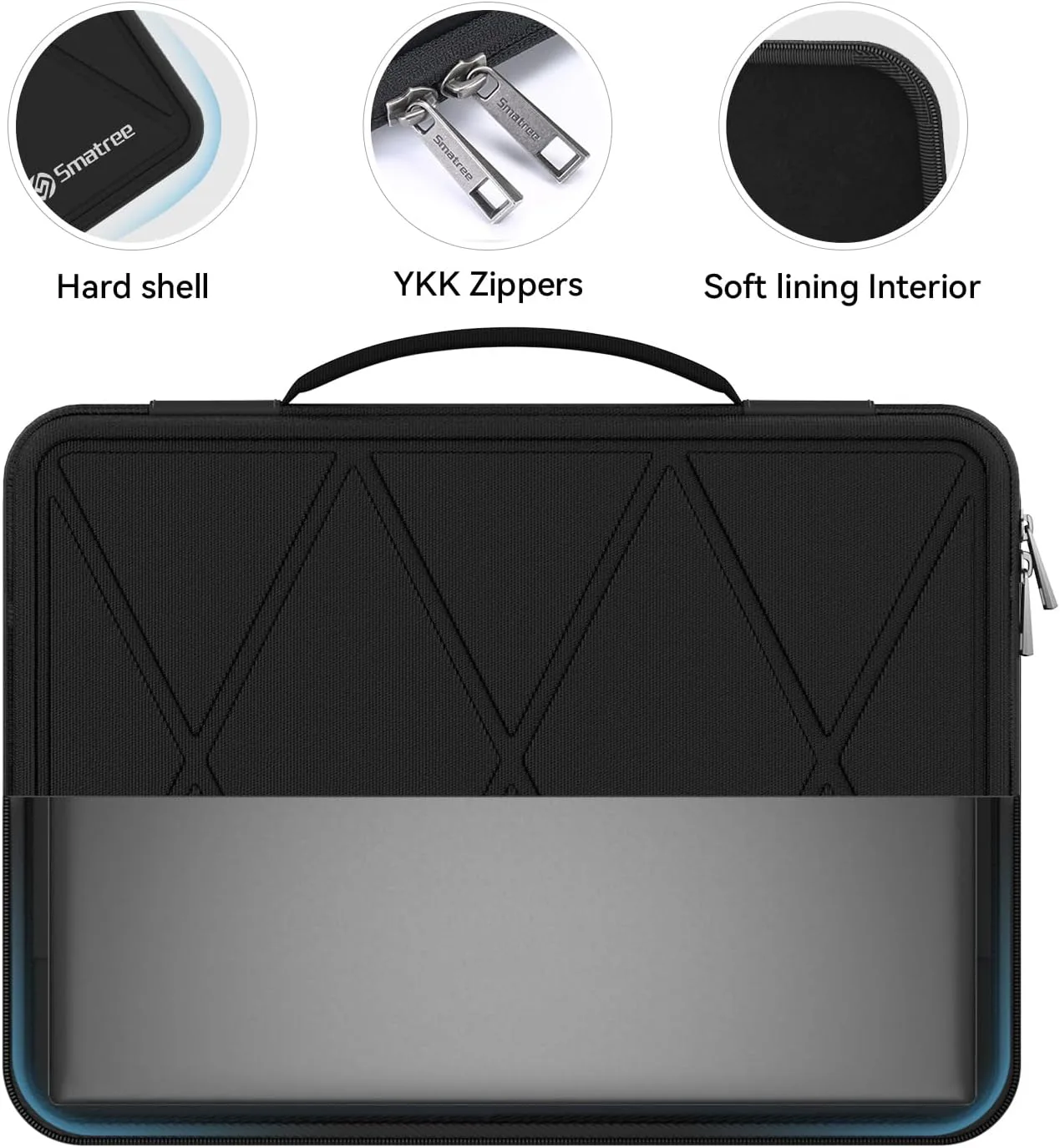 Smatree 17.3 inch Hard EVA Laptop Case only for Acer Nitro 5 AN517-54-79L1