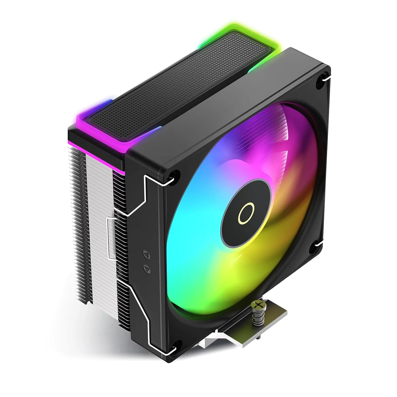 Delta A40 SE BK ARGB Air CPU Cooler,Flexible Lighting Connection Options