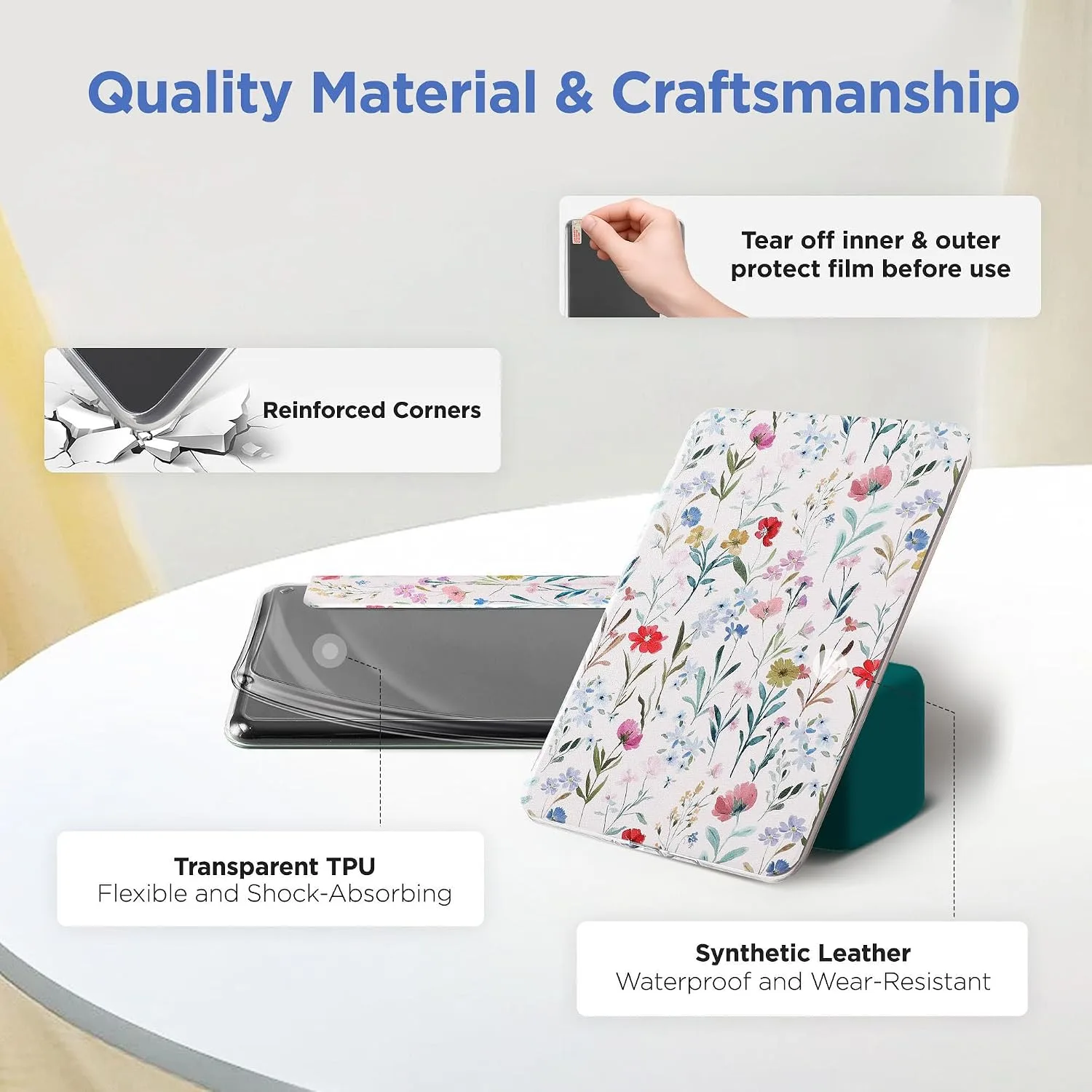 SESENSE Magnetic Case for 7'' Kindle Paperwhite 12th Gen 2024 & Colorsoft