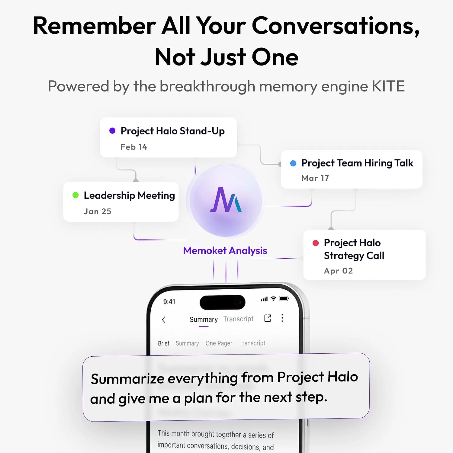 Gem Wearable AI Voice Recorder, Transcribes, Fits Apple Watch Bands
