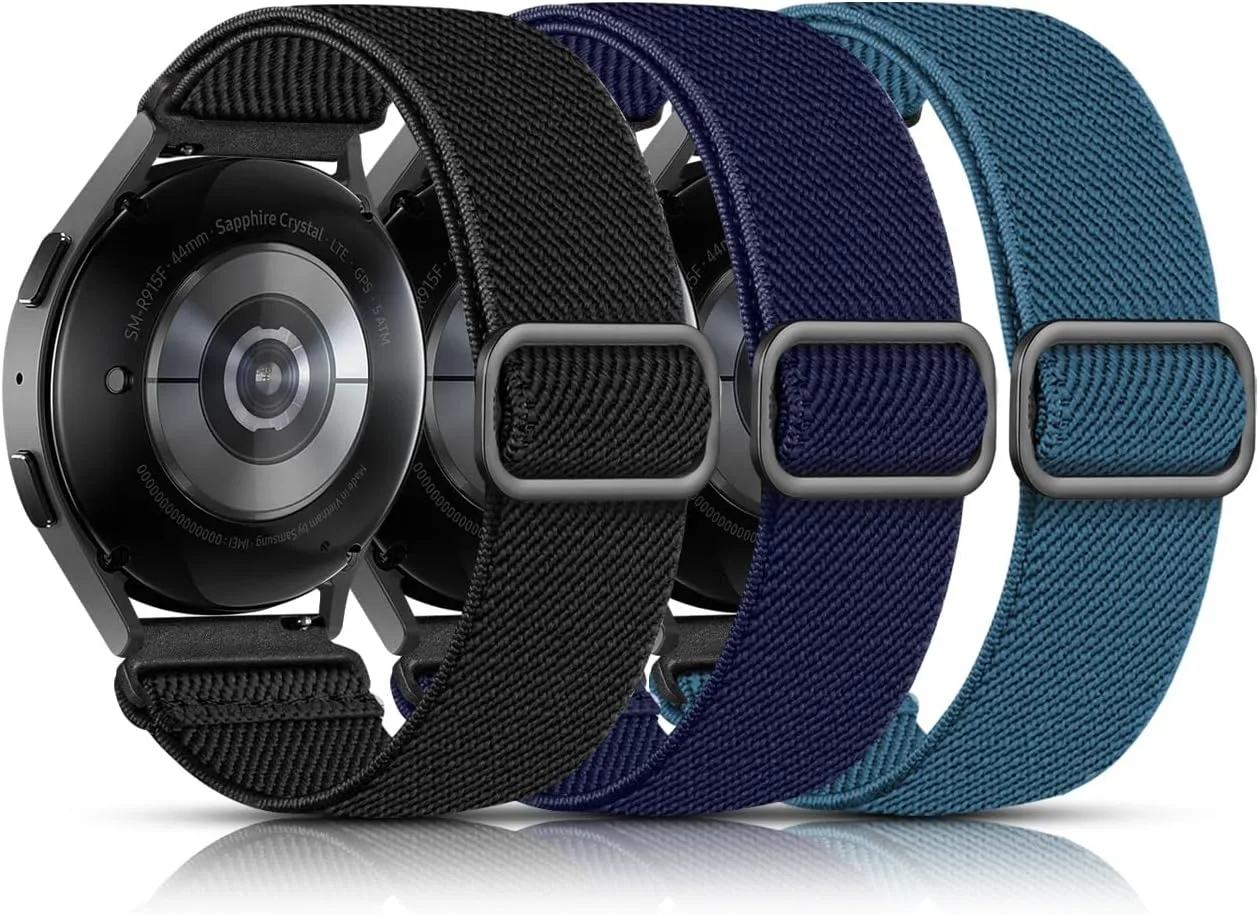 Correa Lerobo elástica compatible con Samsung Galaxy Watch 7/6/5/4 40mm 44mm y otros 20mm