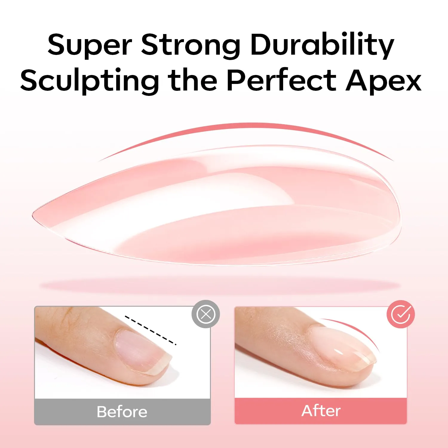 modelones Builder Rubber Gel Base Coat for Nails, Nude Pink Glitter Rubber Base Gel Nail Polish for Strengthen Apex Building Extension Protect Weak Nails Long Last U V Manicure Gift for Women
