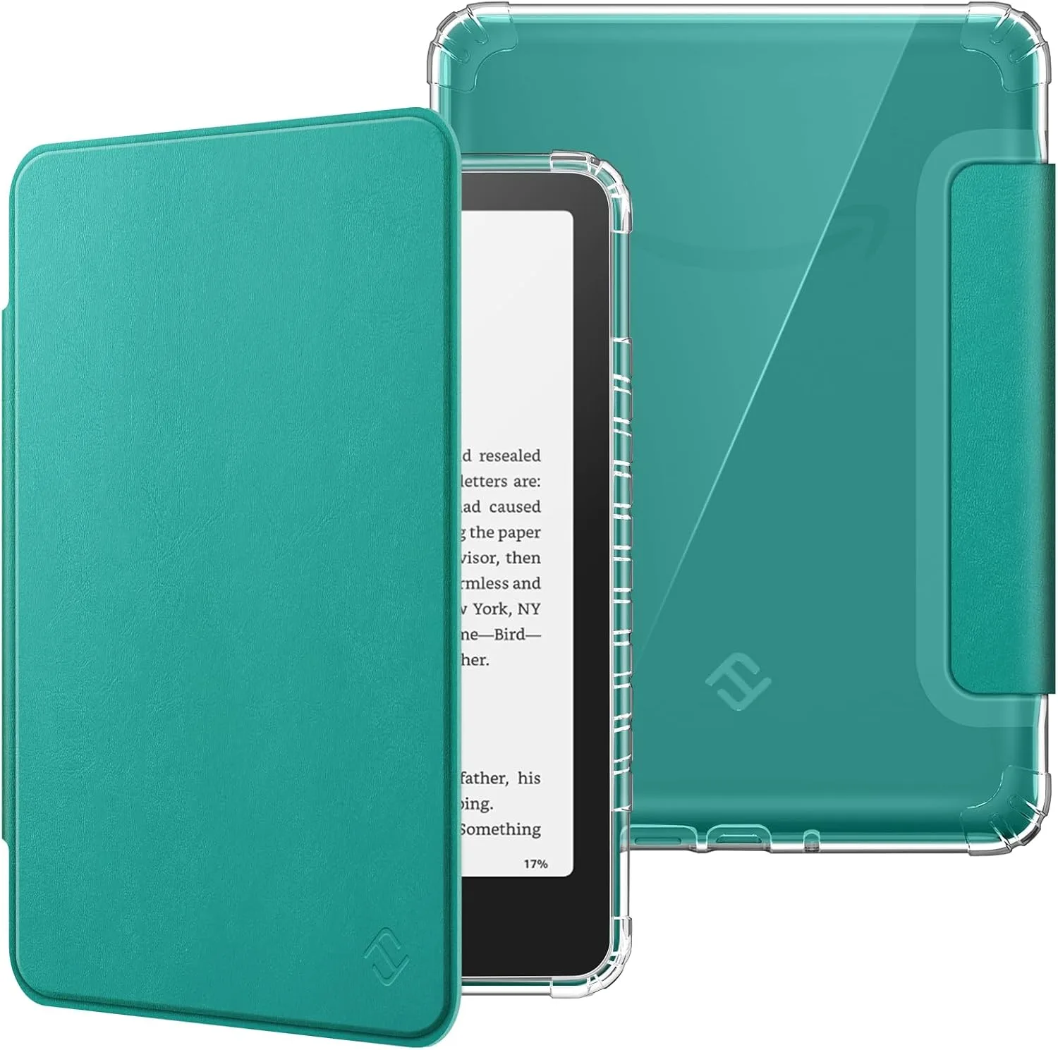 Estuche Fintie Clear para Kindle Paperwhite 7" 12ª Gen 2024 y Kindle Colorsoft