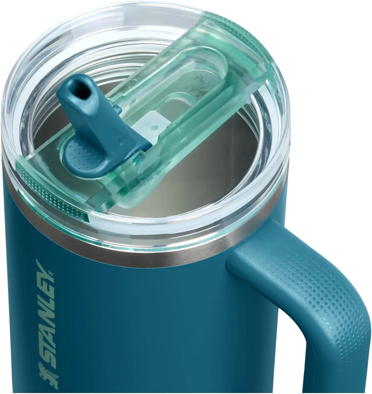 STANLEY Quencher ProTour Flipstraw Tumbler, 40 oz, Coastal Teal