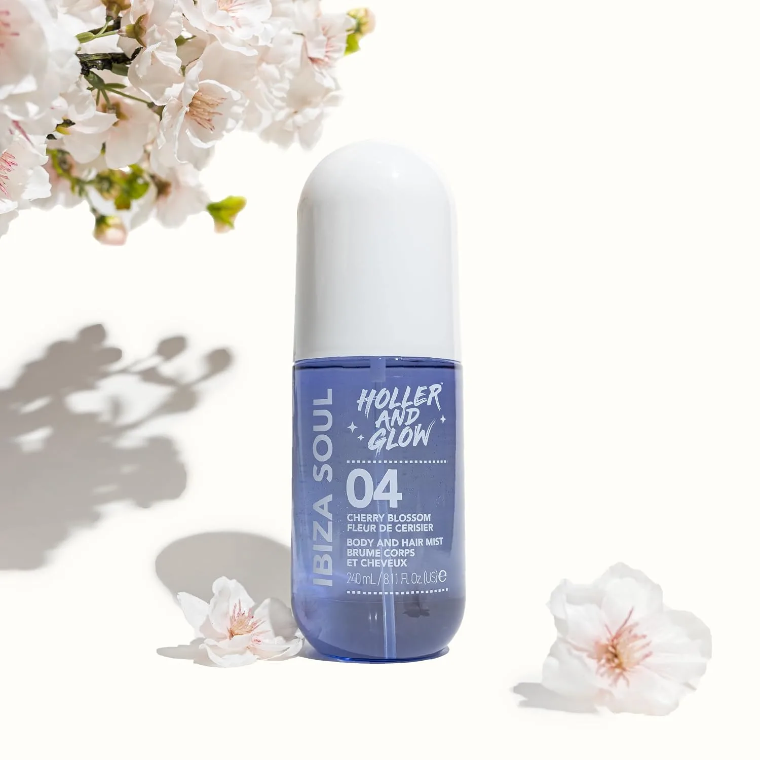 Holler Ibiza Soul Cherry Blossom Body And Hair Mist, 8.11 Fl Oz (Pack of 2)