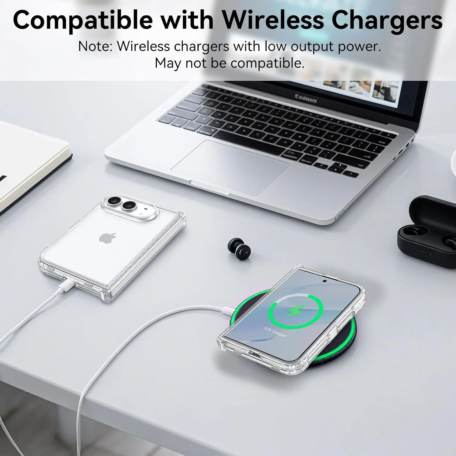 YINLAI Case for iPhone Duo 7.6-Inch,Crystal Clear