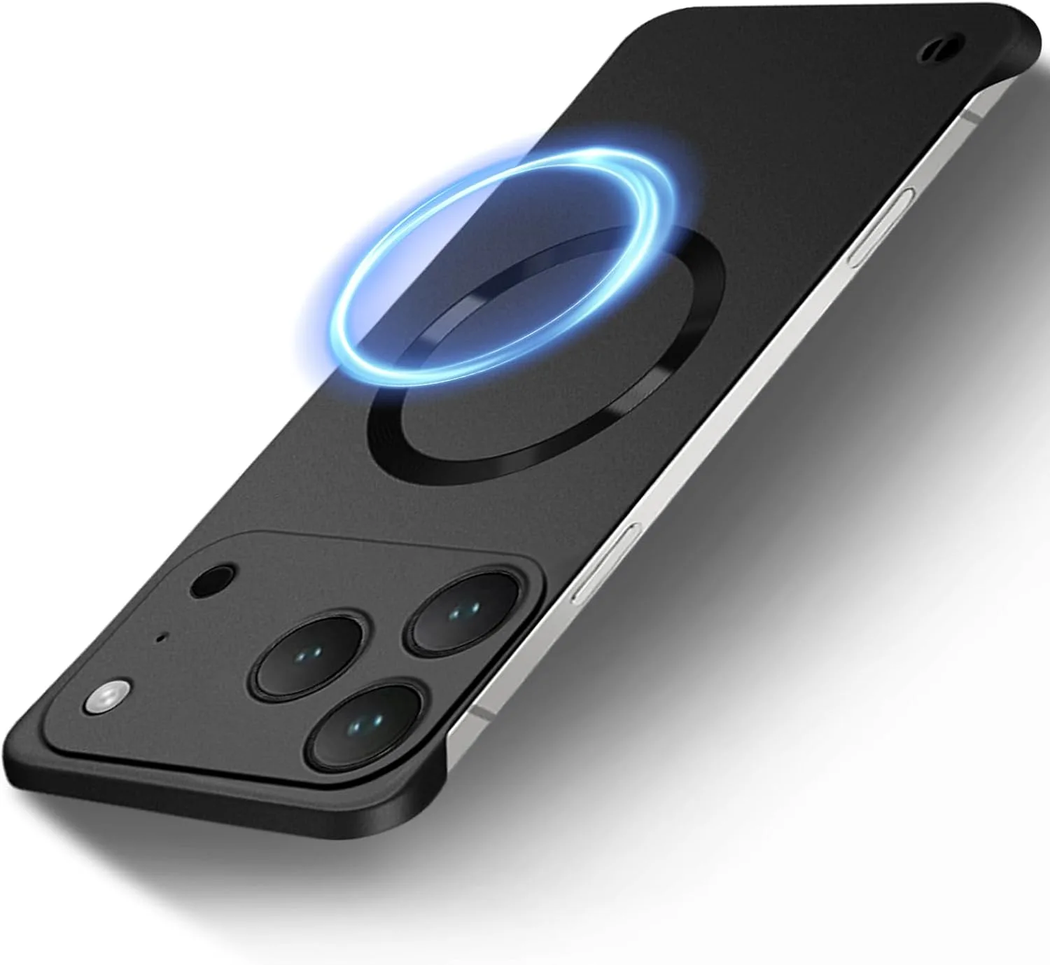 Case for iPhone 18 Pro Max, Magnetic Case Compatible with Mag-Safe Black