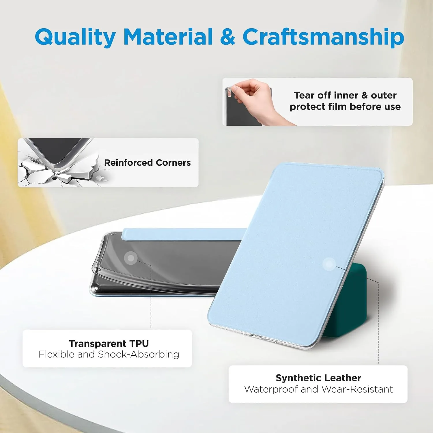 SESENSE Magnetic Case for 7'' Kindle Paperwhite 12th Gen 2024 & Colorsoft