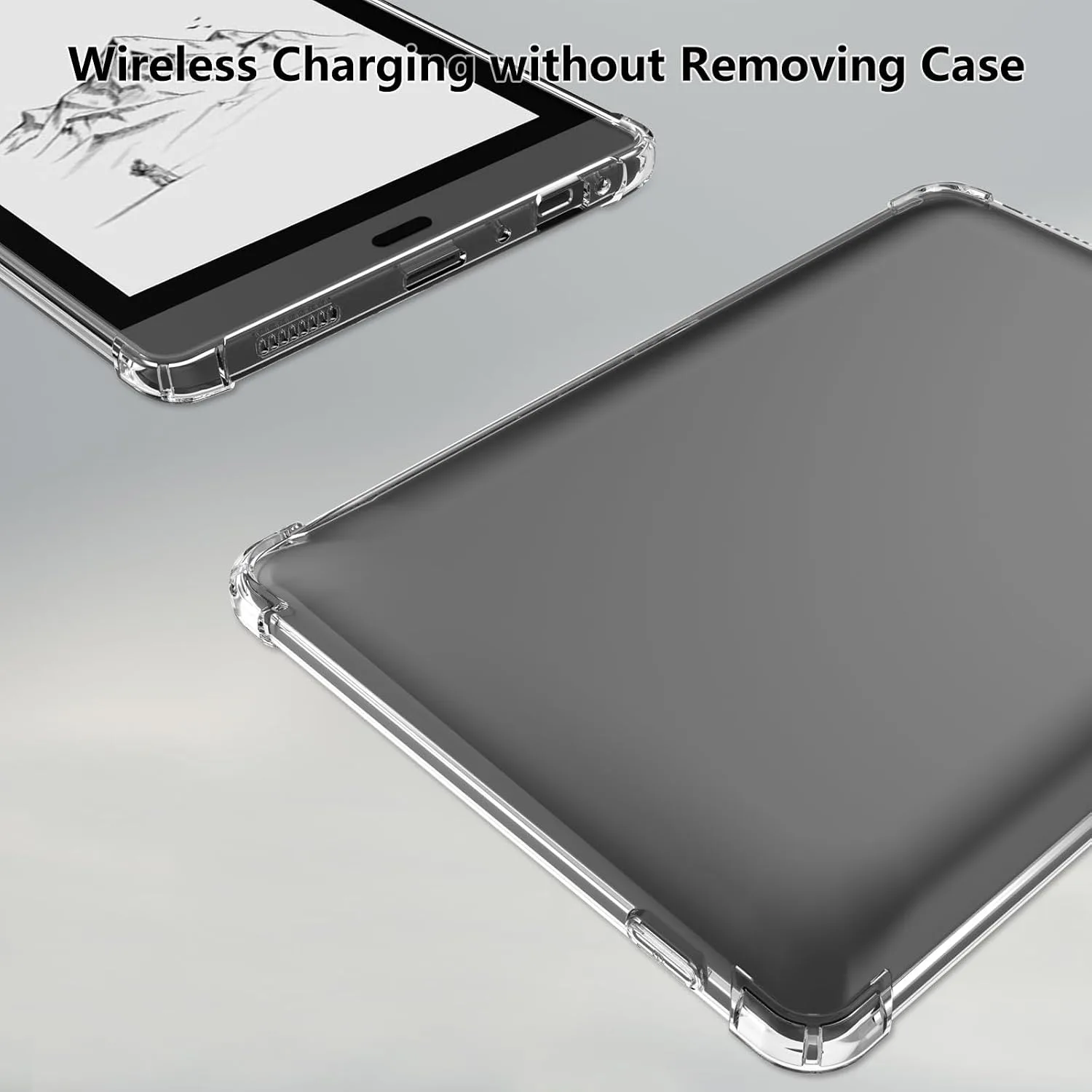 Aircawin Case for 6" Bigme Read 6-inch E-Reader Case Clear