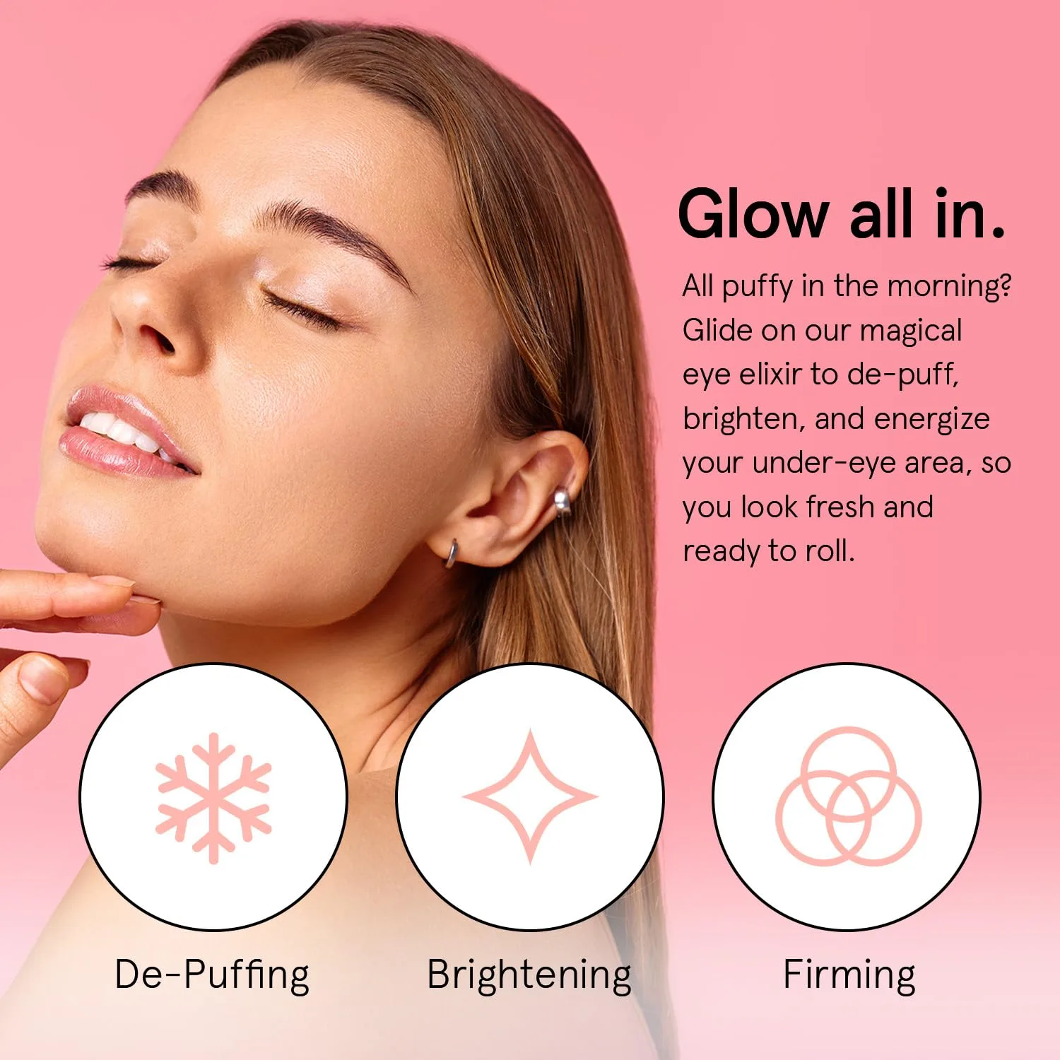 grace & stella Award Winning Under Eye Brightener Roller (15ml / 0.51floz)