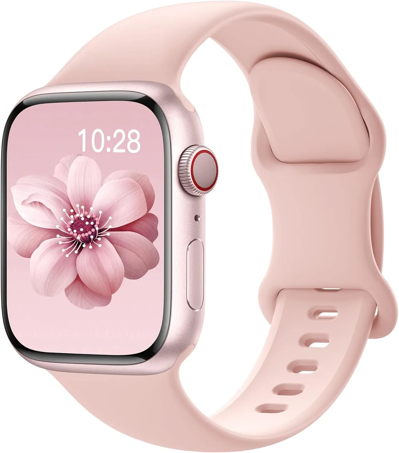 Correa de silicona Sport compatible con Apple Watch Supernana