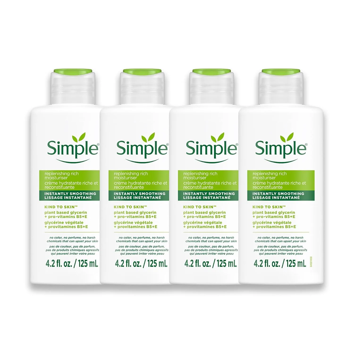 Simple Kind To Skin Replenishing Rich Moisturizer, 4 pc