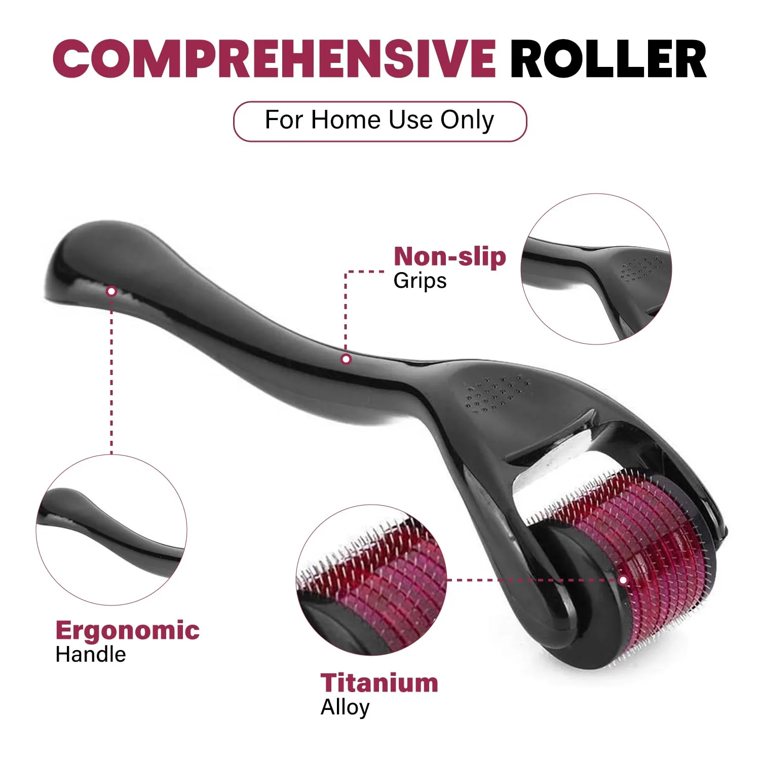 RadBizz Derma Roller and Storage Case - 0.25mm