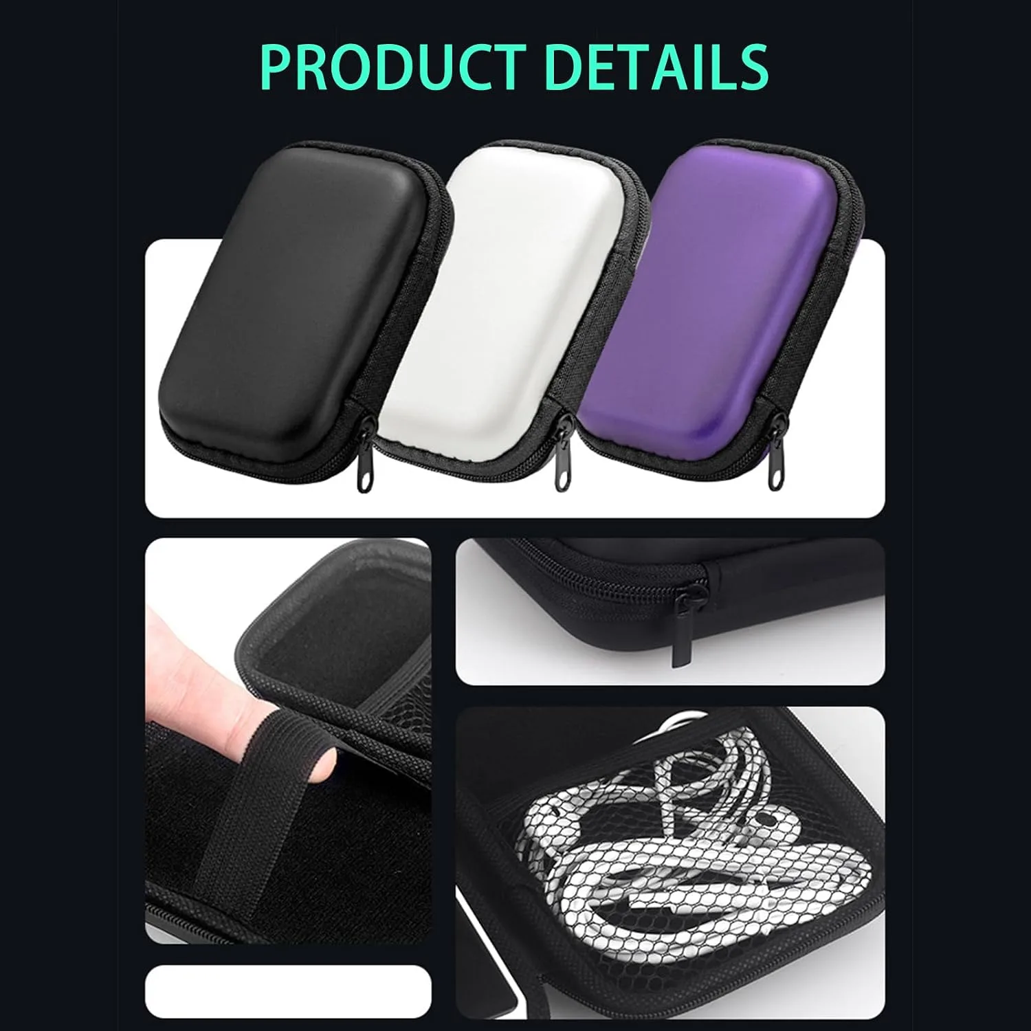 TEHAOUU Hard Storage Bag Compatible with R35S / R36S Bag Portable EVA Protective Case Gaming Console Cover Accessories