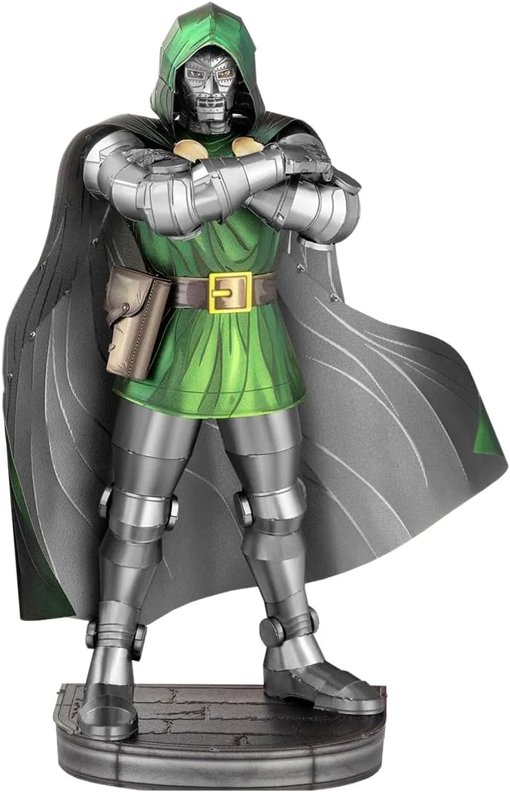 Metal Earth Fascinations Premium Series Marvel Doctor Doom 3D Metal Model Kit