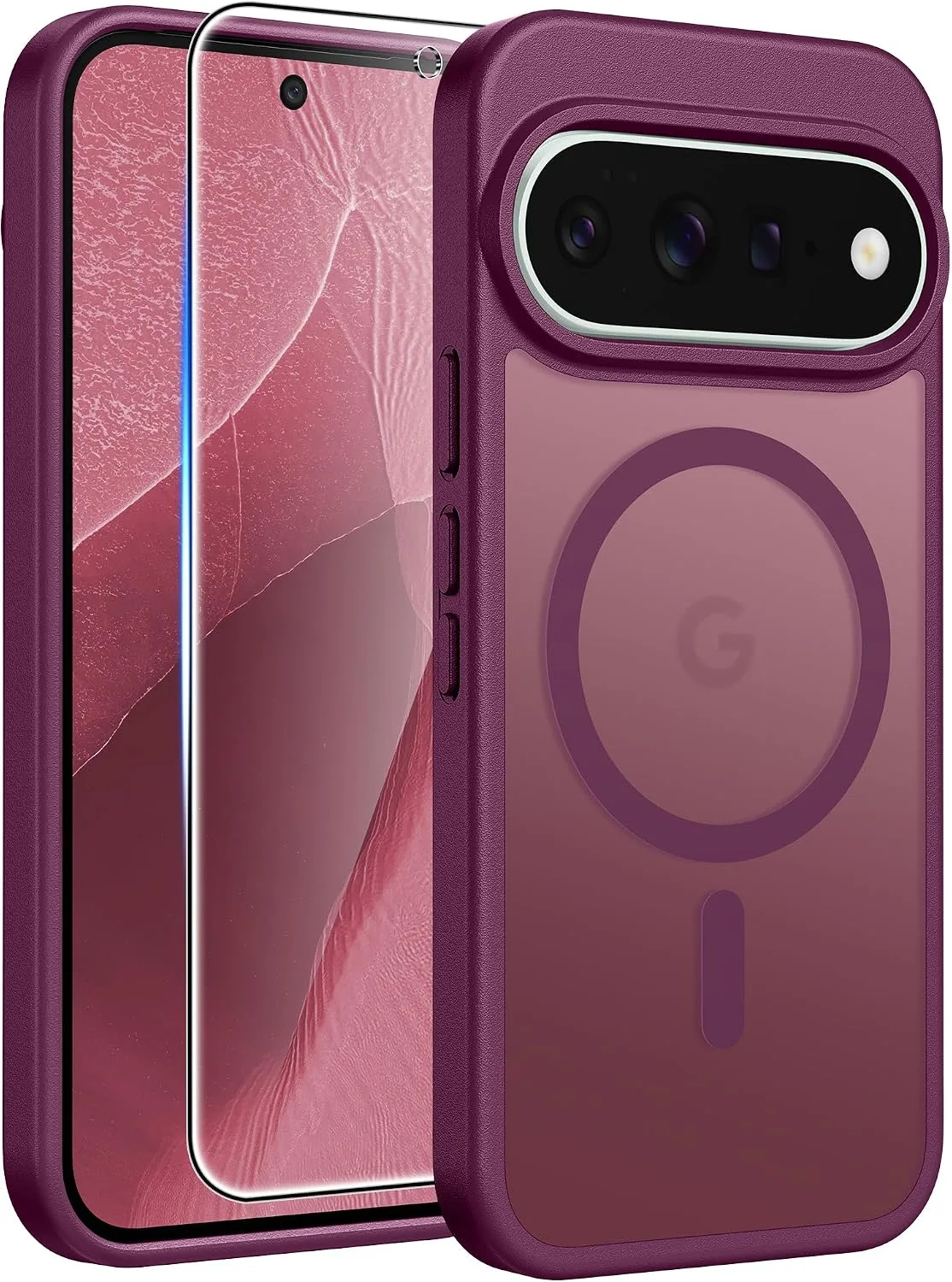 Carcasa Fntcase para Google Pixel 11 y Pixel 11 Pro con protector de pantalla