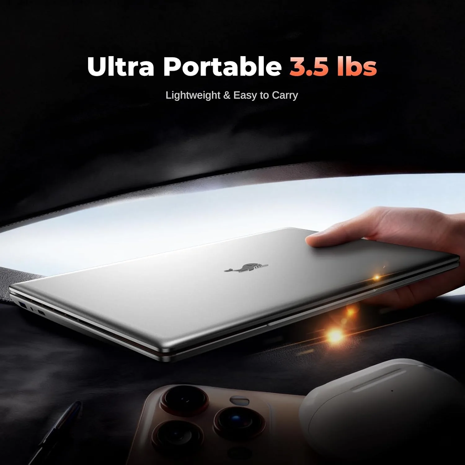 2026 Window 11 Pro Traditional Laptop Computer, 16GB RAM 256GB SSD for Business Student School College, 15.6" FHD IPS Display, Lightweight Portable, 4H Battery, 3.5 lbs