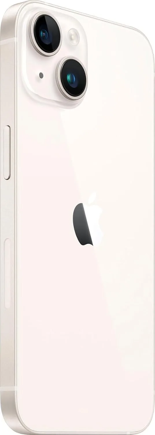 Apple iPhone 14, 128GB, Starlight - Unlocked (Renewed)
