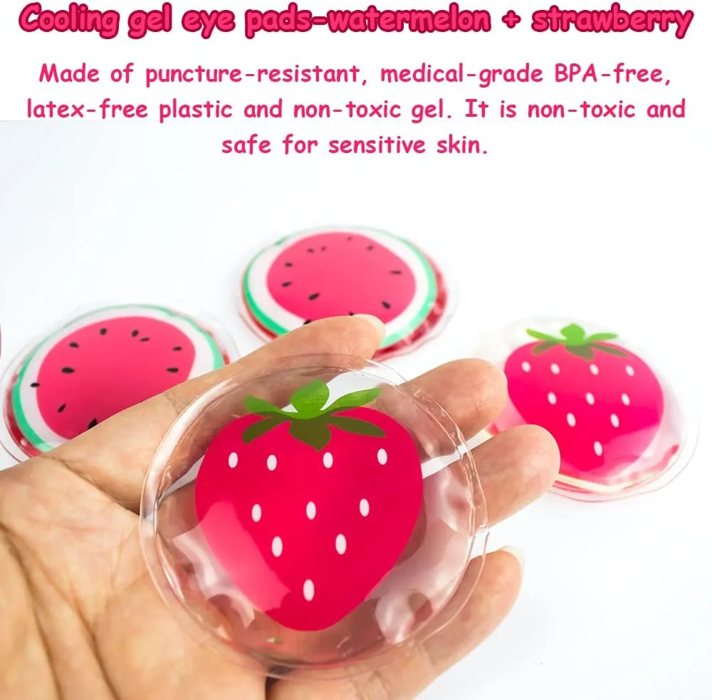 Hot and Cold Eye Pads, Reusable Eye Patches