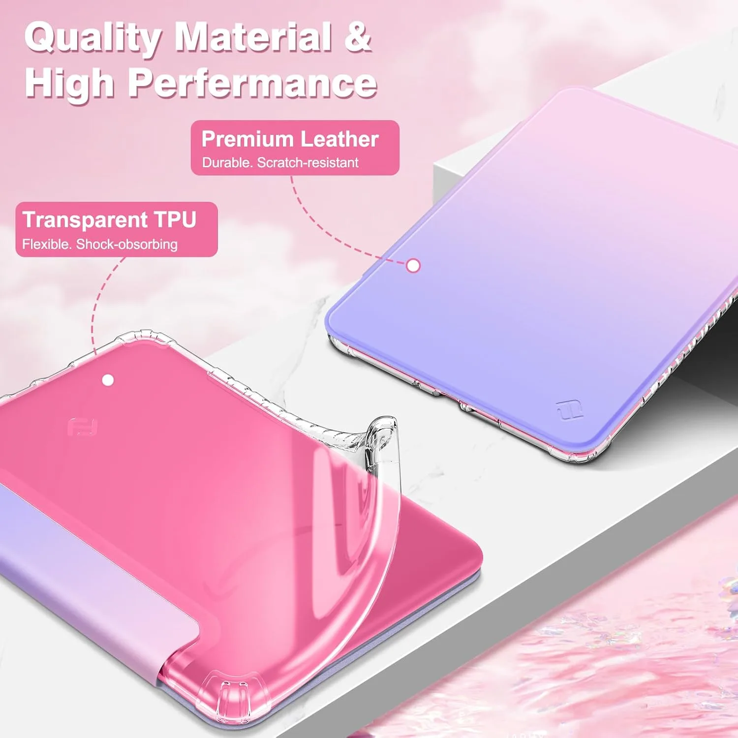Fintie Clear Case for 7" Kindle Paperwhite 12th Gen 2024 & Kindle Colorsoft