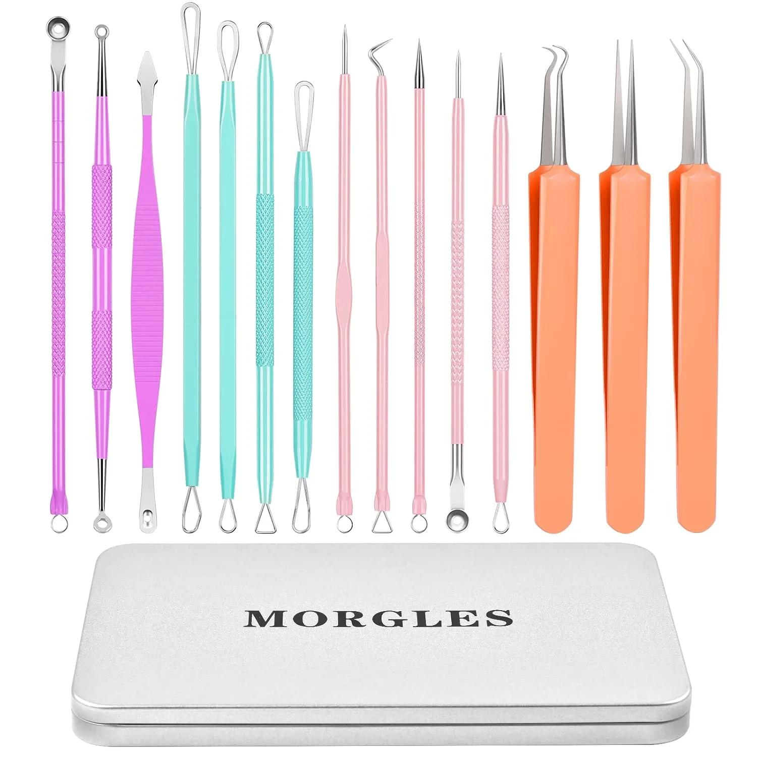 Kit de herramientas para eliminar puntos negros Morgles 15 piezas