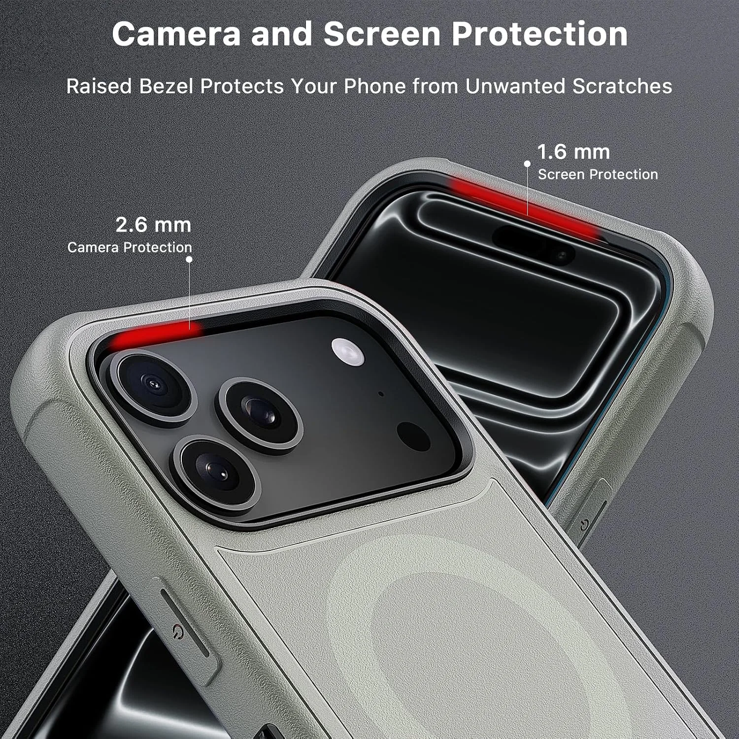 M MYBAT PRO for iPhone 17 Pro Max Case with Belt Clip Holster