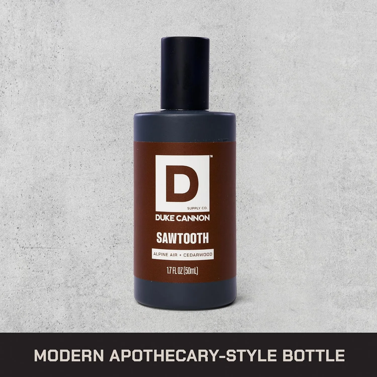 Duke Cannon Proper Cologne Sawtooth | Men's Eau de Parfum | Alpine Air and Cedarwood | Fresh, Woodsy, Long-Lasting Scent | 1.7 fl oz (Pack of 2)