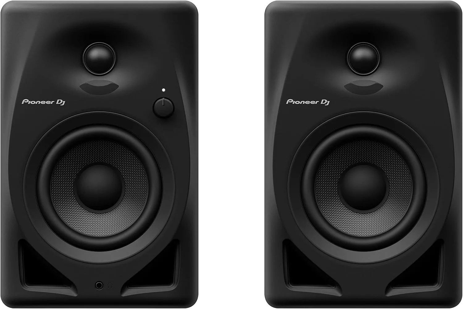 Pioneer DJ DM-40D 4-inch Active Desktop Monitor Speakers, Pair, Black
