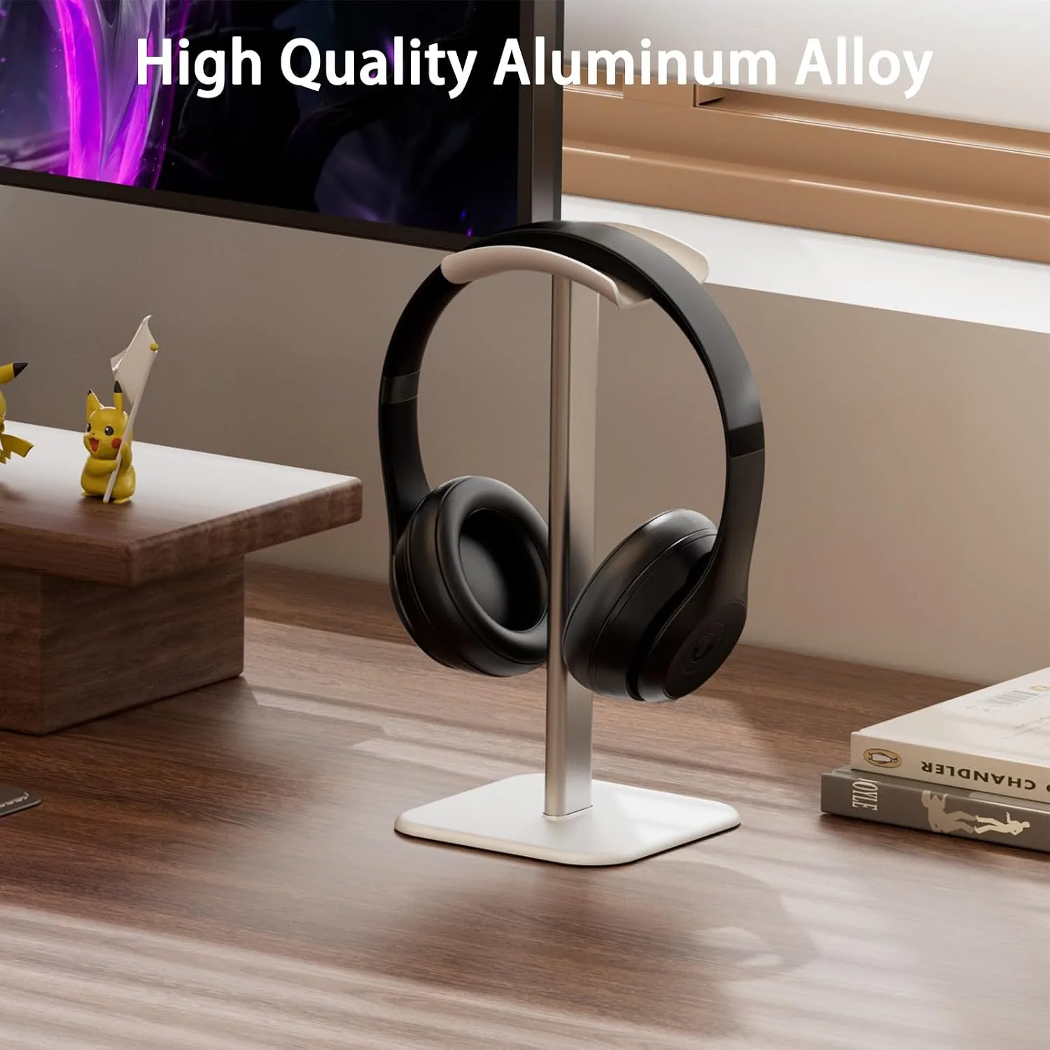 Headphone Stand for Desk - Headset Stand Headphone Holder (White_2 Pack)