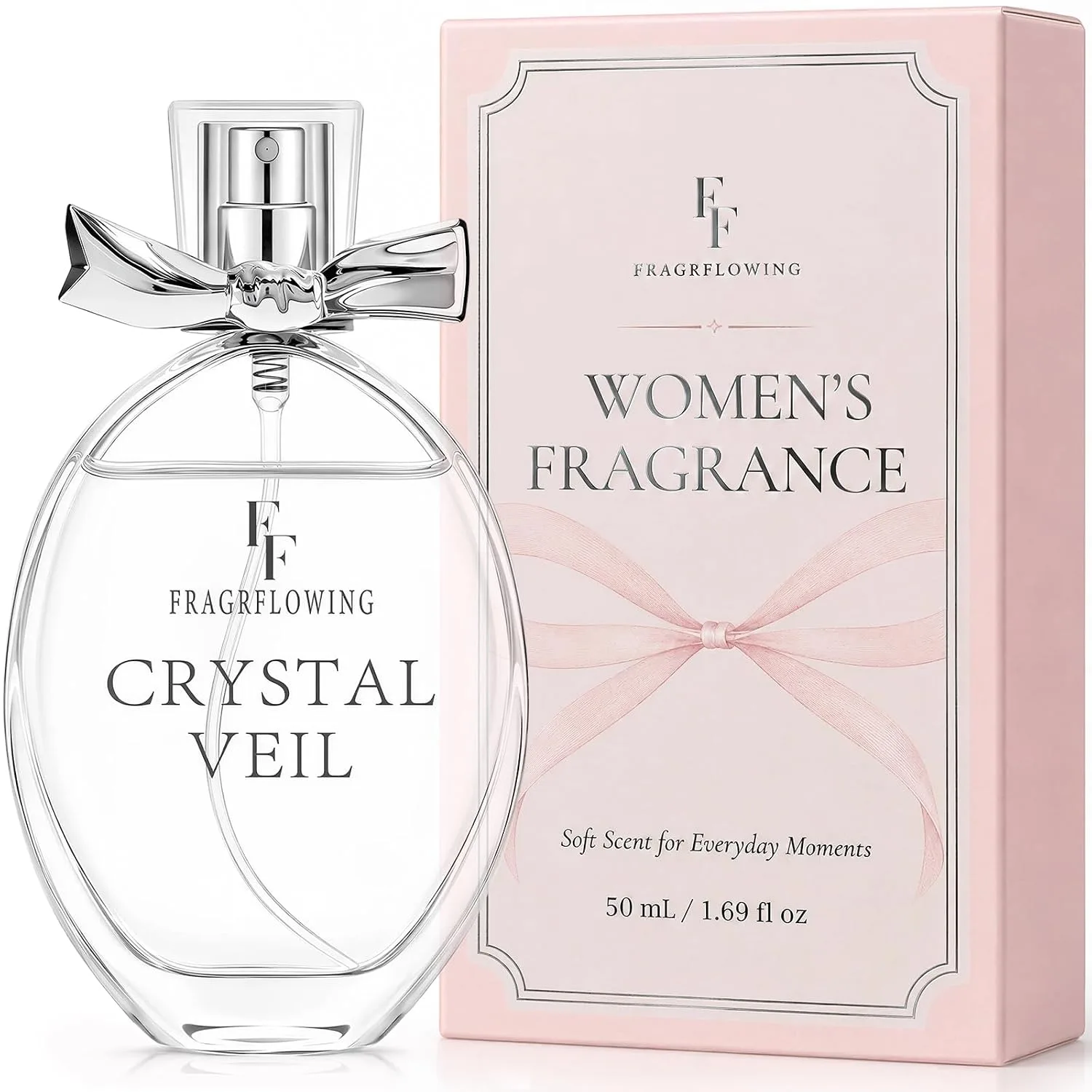 Perfume for Women, Alcohol-Free Long Lasting Floral Fruity Scent, 1.7 Fl Oz