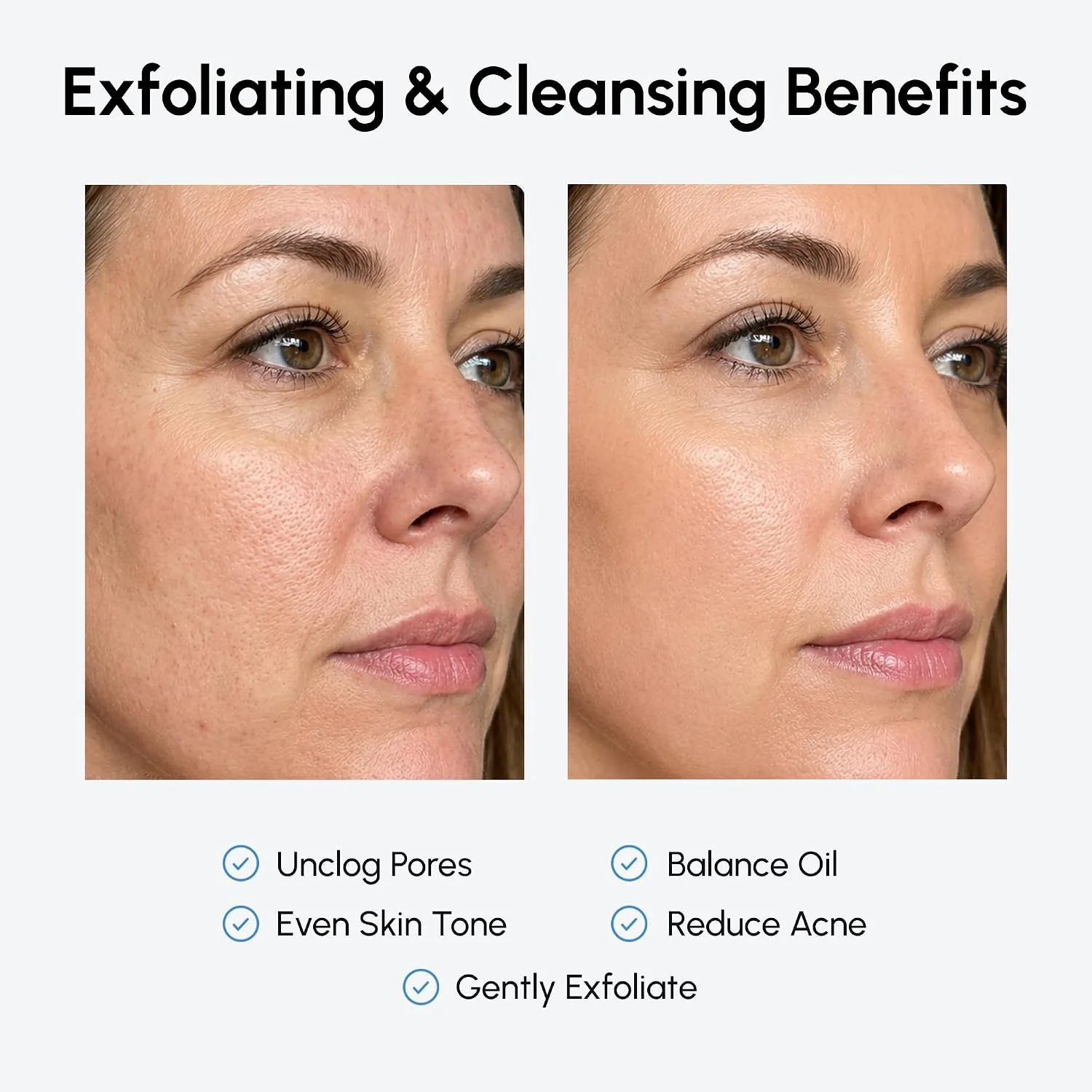 MAREE Glycolic Acid Pads with Salicylic Acid - Exfoliating Pads 50 Ct