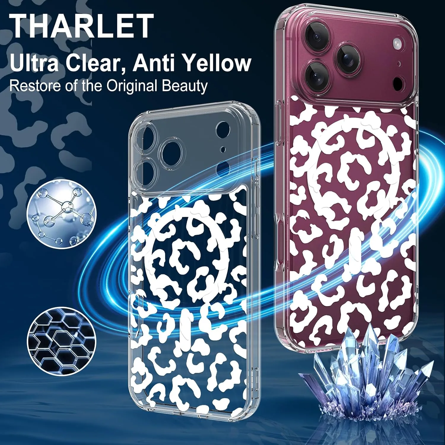 tharlet Magnetic Case Fit for iPhone 18 Pro Max, Compatible with MagSafe