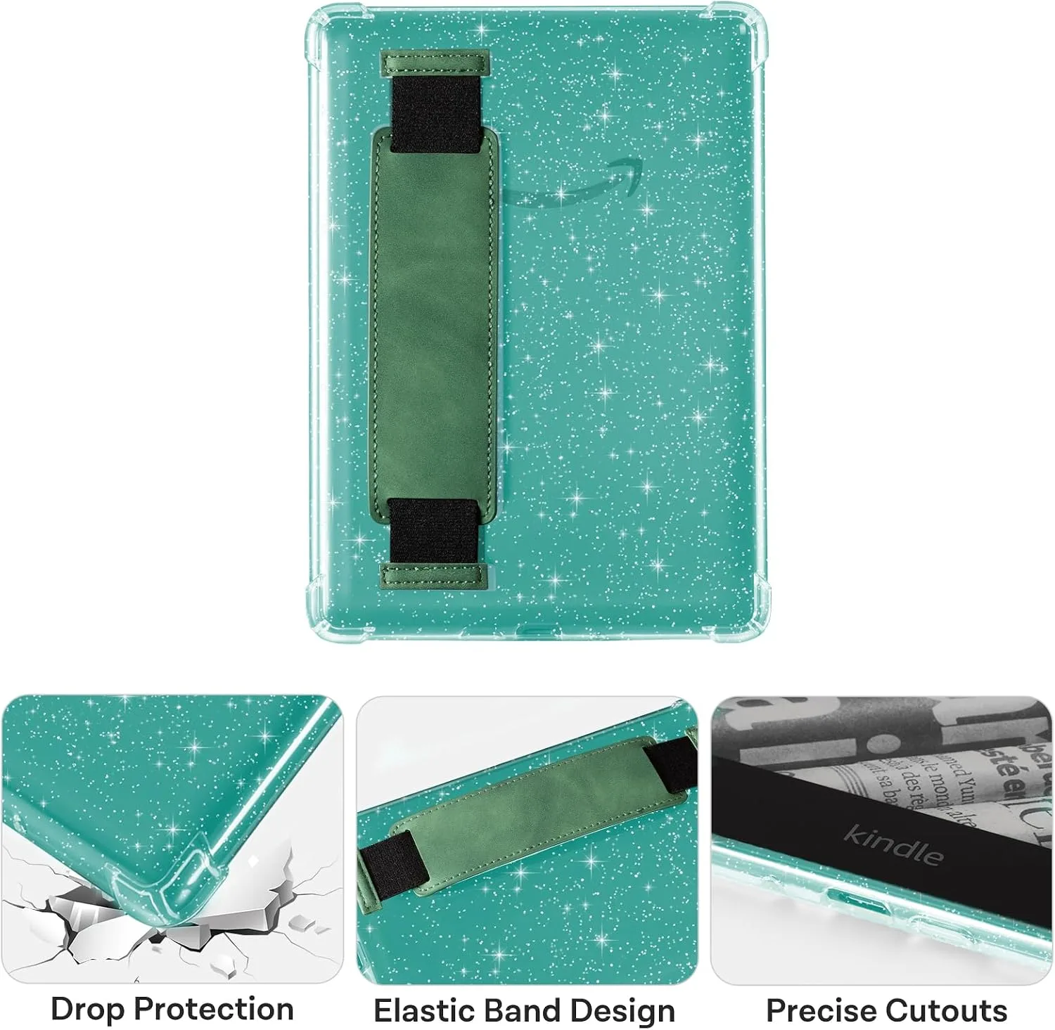 iDLEHANDS Clear Case for 7" Kindle Paperwhite 12th Gen & Kindle Colorsoft