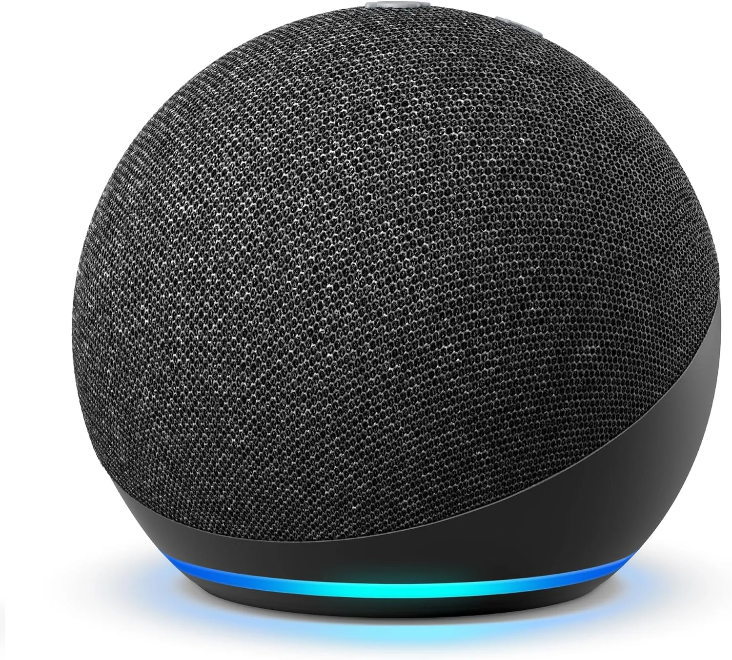 Echo Dot Bundle: Includes Echo Dot (5th Gen, 2022 release) | Charcoal and Made for Amazon Stand | Soccer Ball