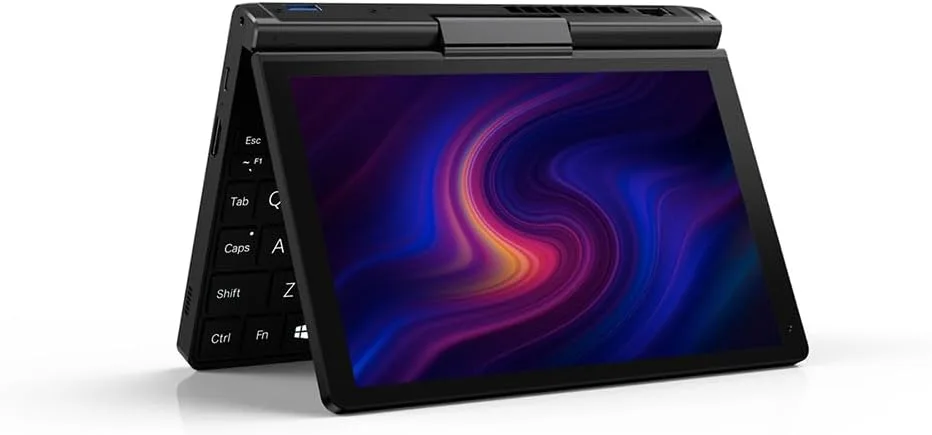GPD Pocket 3 Mini Laptop with Included Stylus, Gold 7505 CPU, 16GB LPDDR4x RAM, 512GB NVMe SSD, 1920x1200p Touch Screen; Windows 11, Wi-Fi 6E, Bluetooth 5.3, Modular Handheld PC