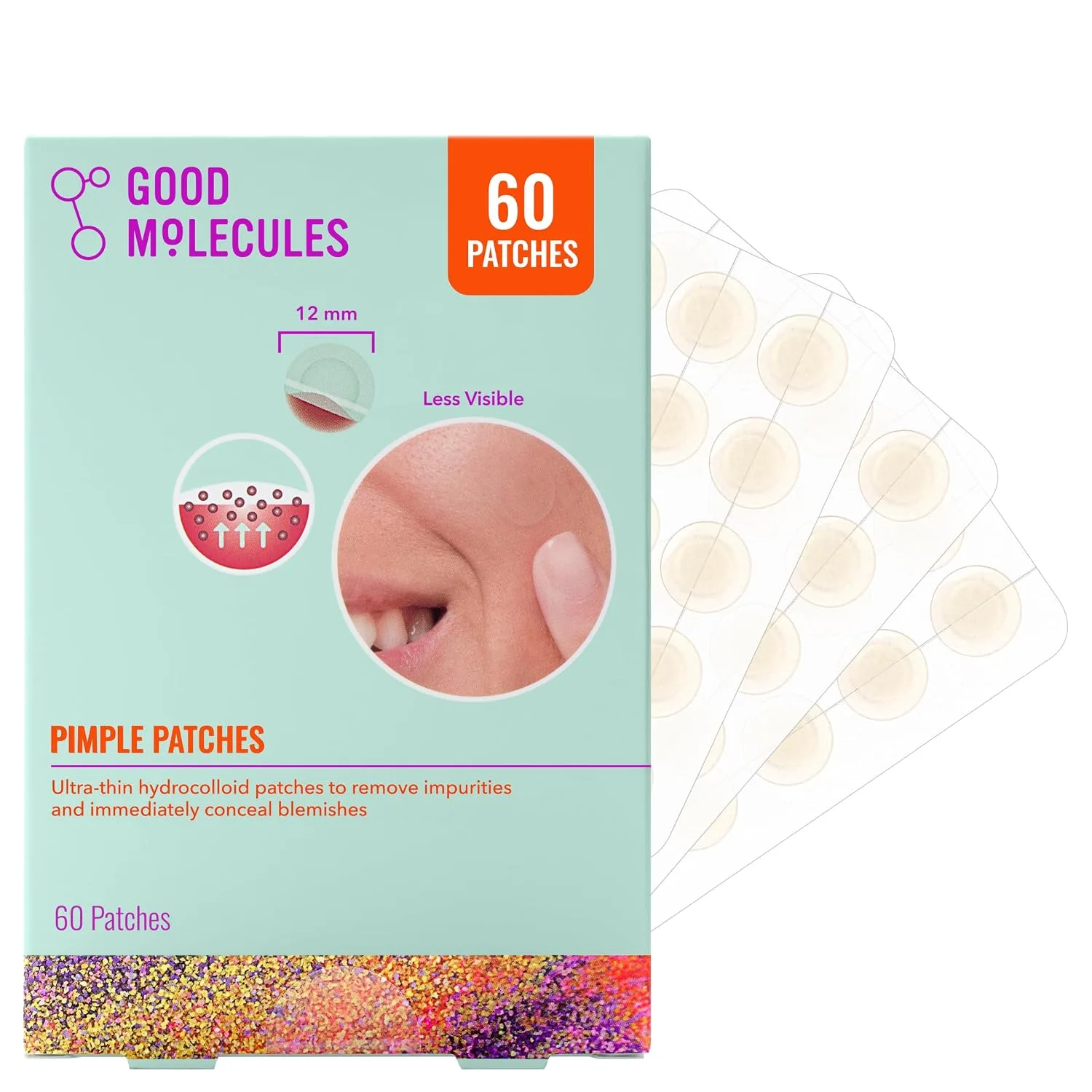 Parche para granos Good Molecules Pimple Patches 60 unidades