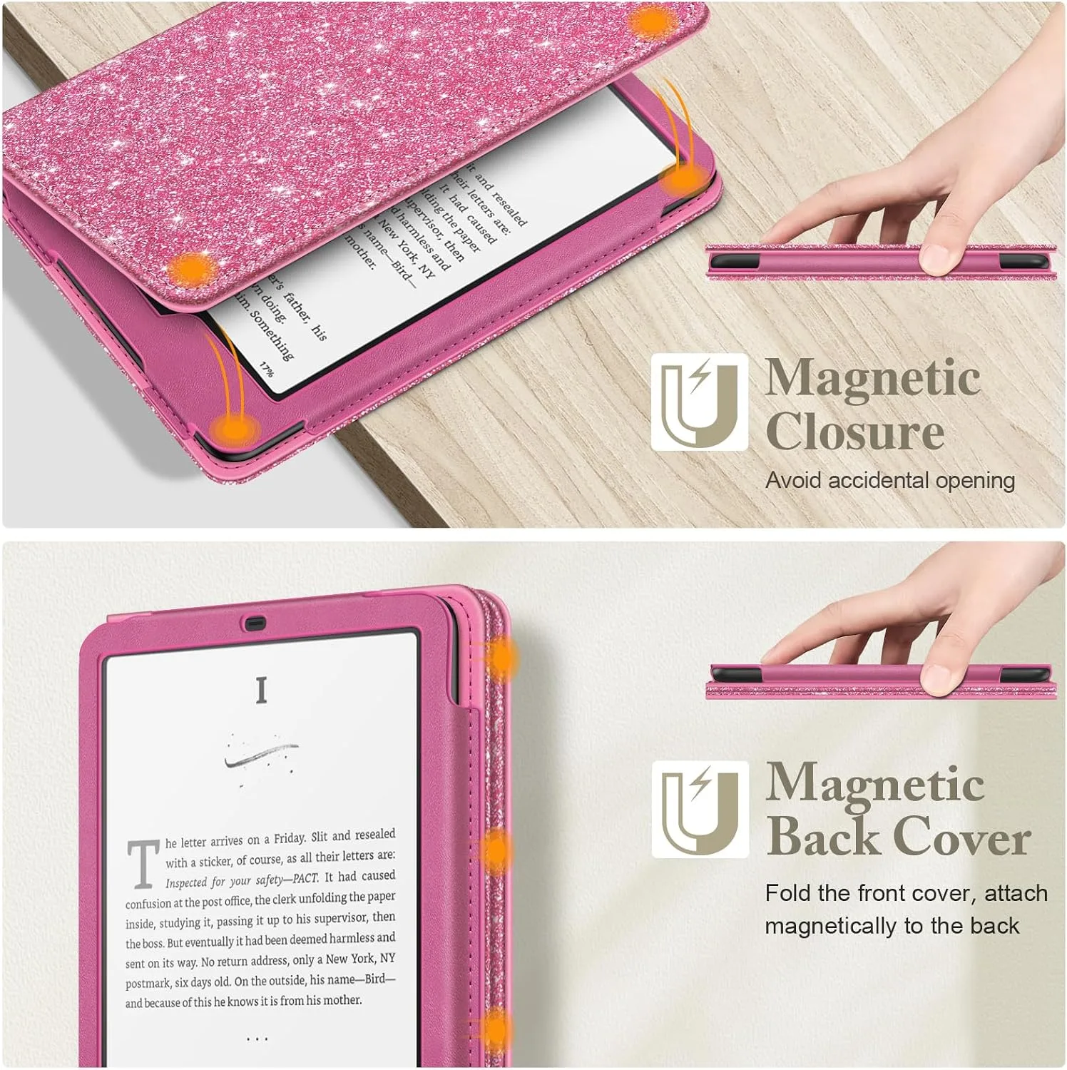Fintie Case for 7"/6.8" Kindle Paperwhite 12th/11th Gen & Kindle Colorsoft