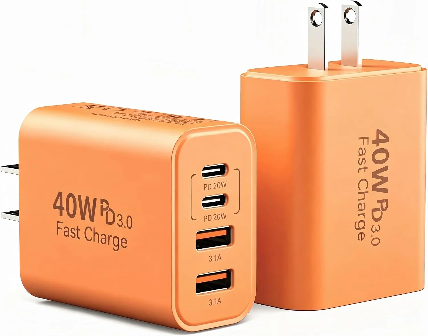 USB C Charger Block Multiple Ports Wall Charger Fast Phone Charging Blocks