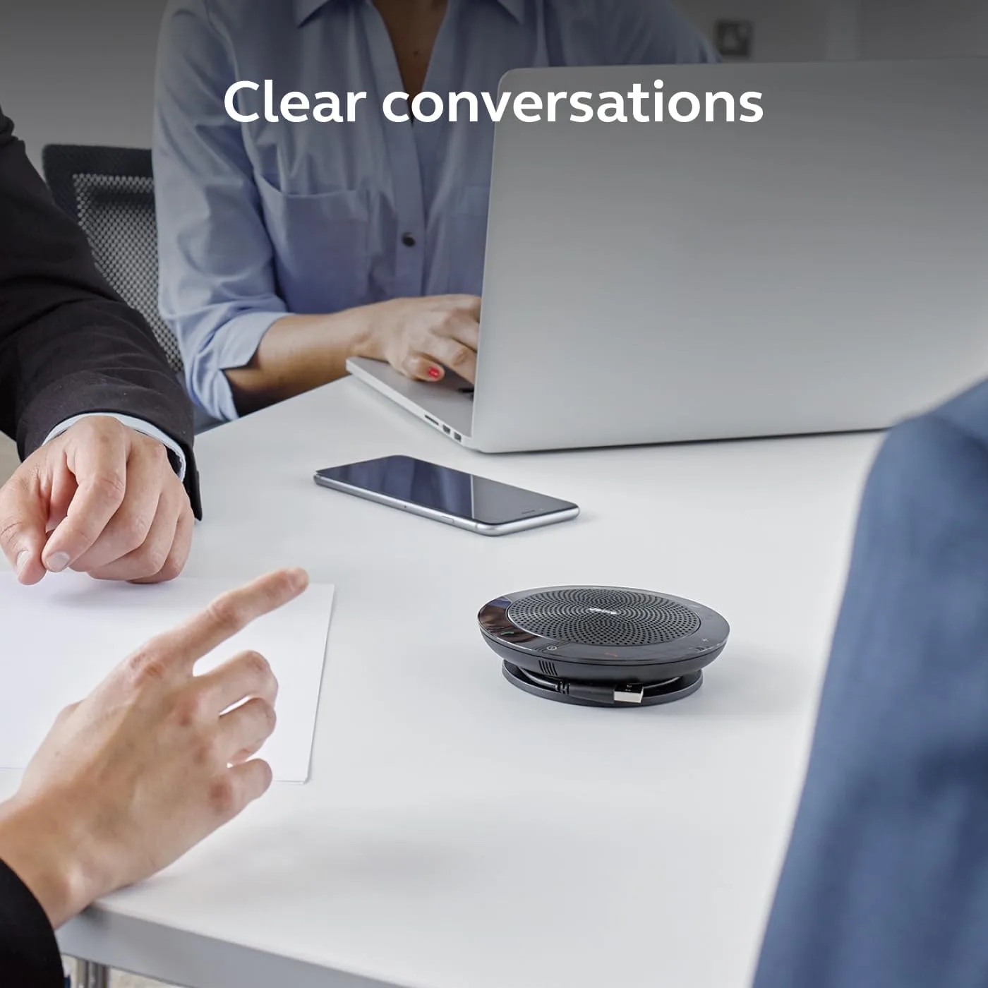 Jabra Speak 510 (2025 Edition) Portable USB Bluetooth Speaker, Black