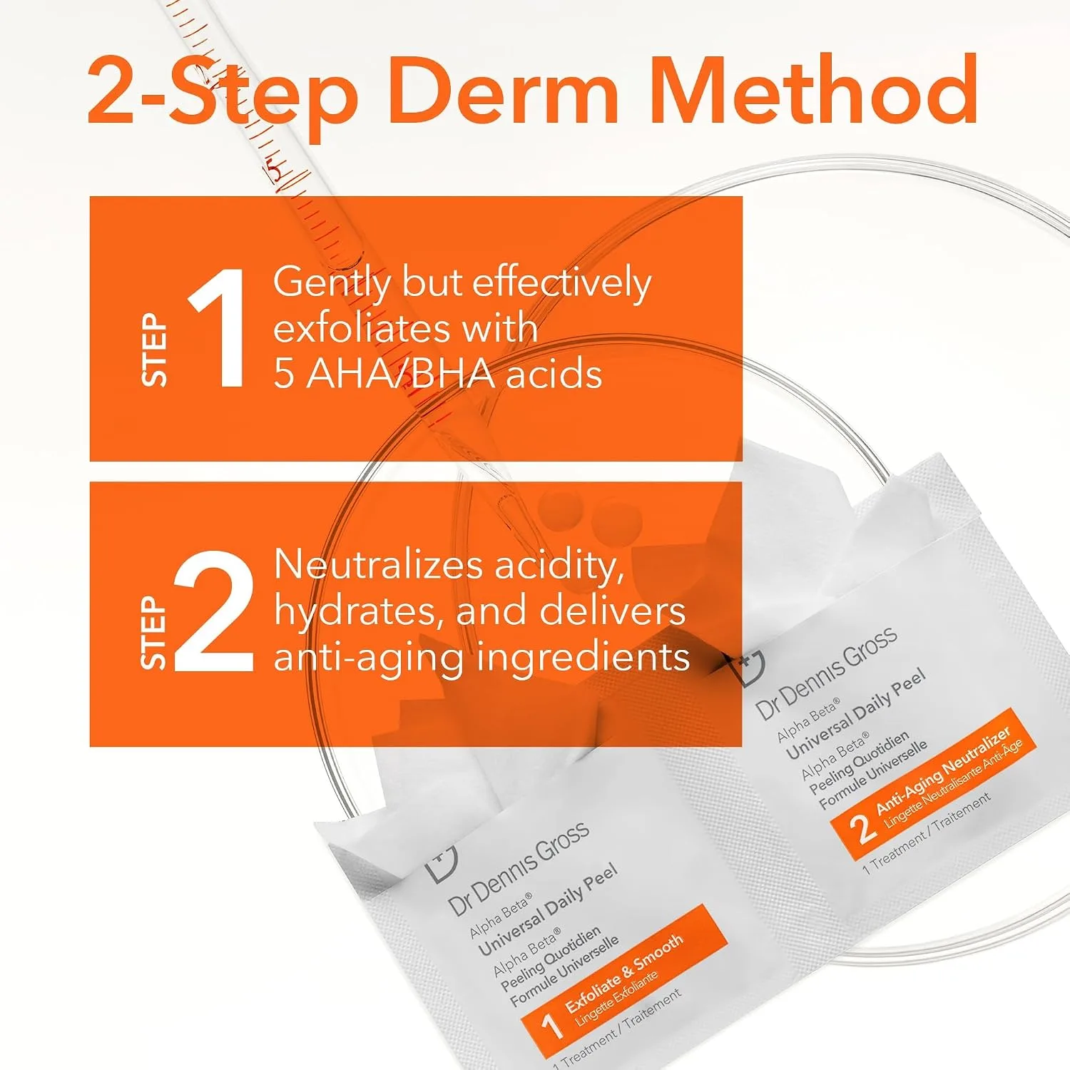 Dr Dennis Gross Alpha Beta Universal Exfoliating Daily Peel - 5 Pack
