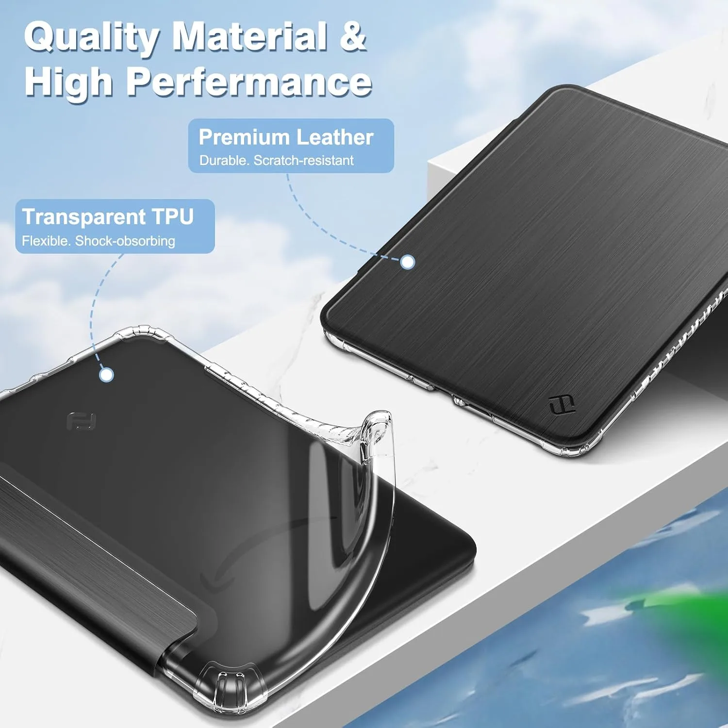 Fintie Clear Case for 7" Kindle Paperwhite 12th Gen 2024 & Kindle Colorsoft