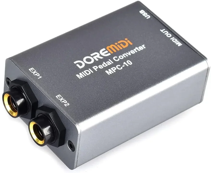 Pedal Convertidor MIDI Doremidi MPC-10 para Expresión y Sustain