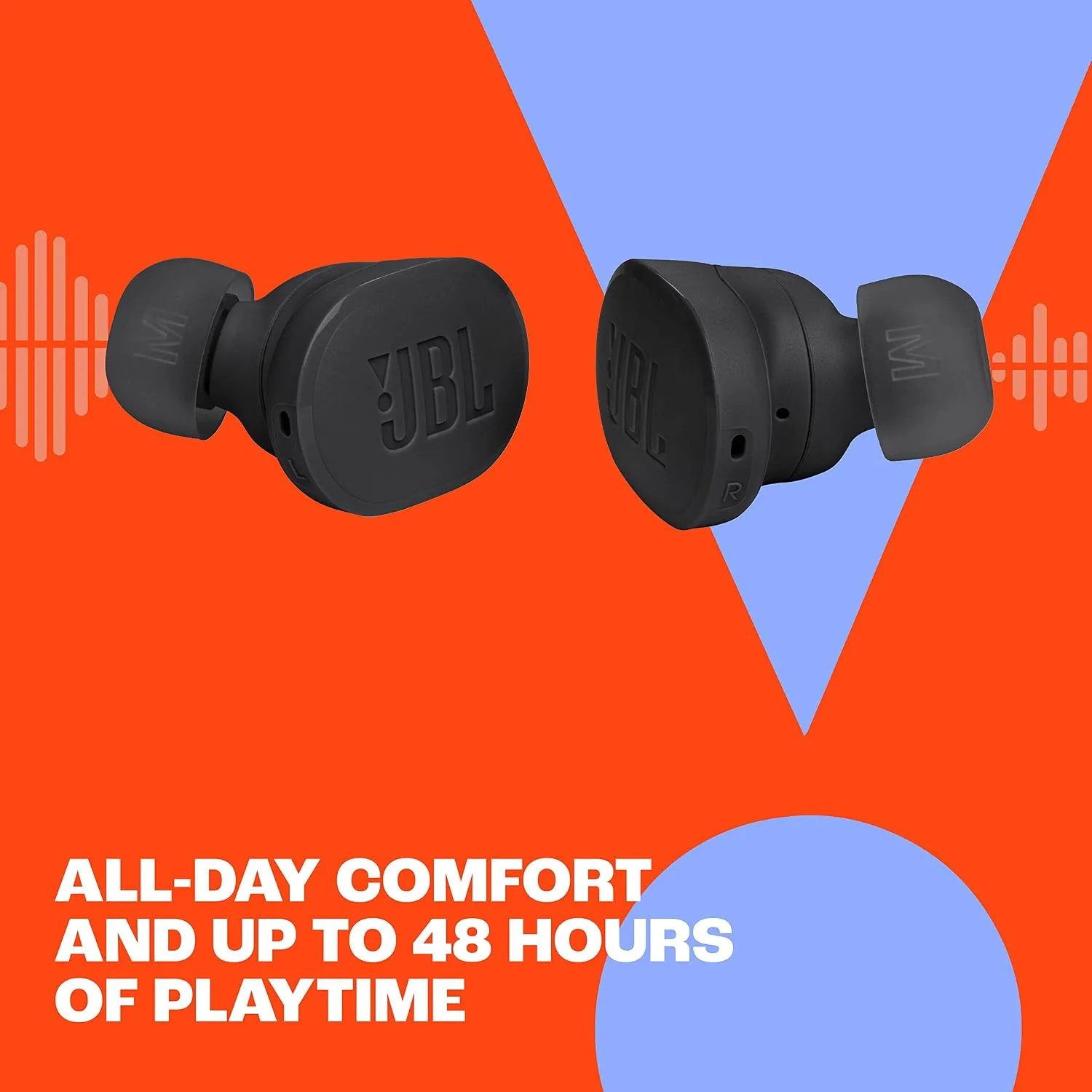 JBL Tune Buds - Noise Cancelling Earbuds - White