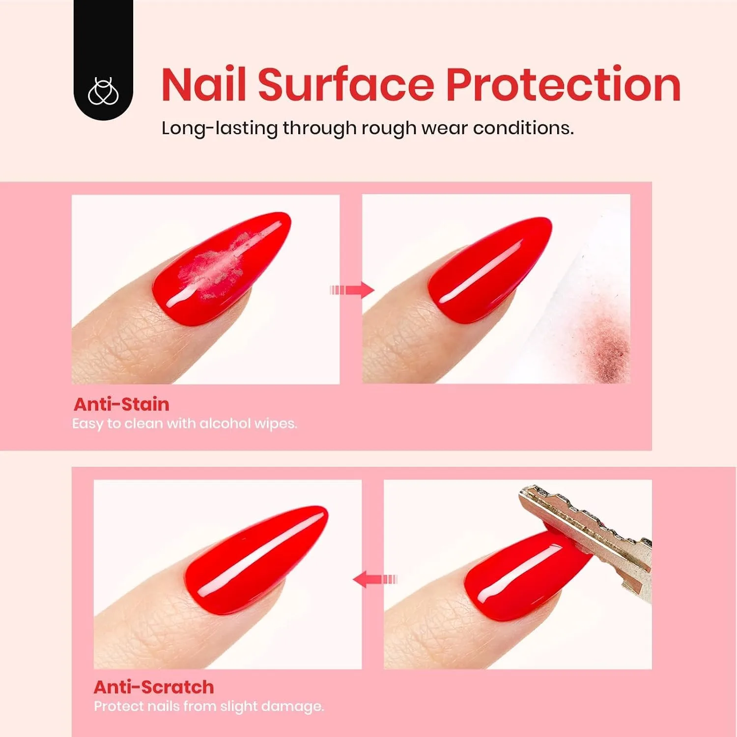 Beetles Blooming Gel and Glossy Top Coat Set 2 Pcs 15ml