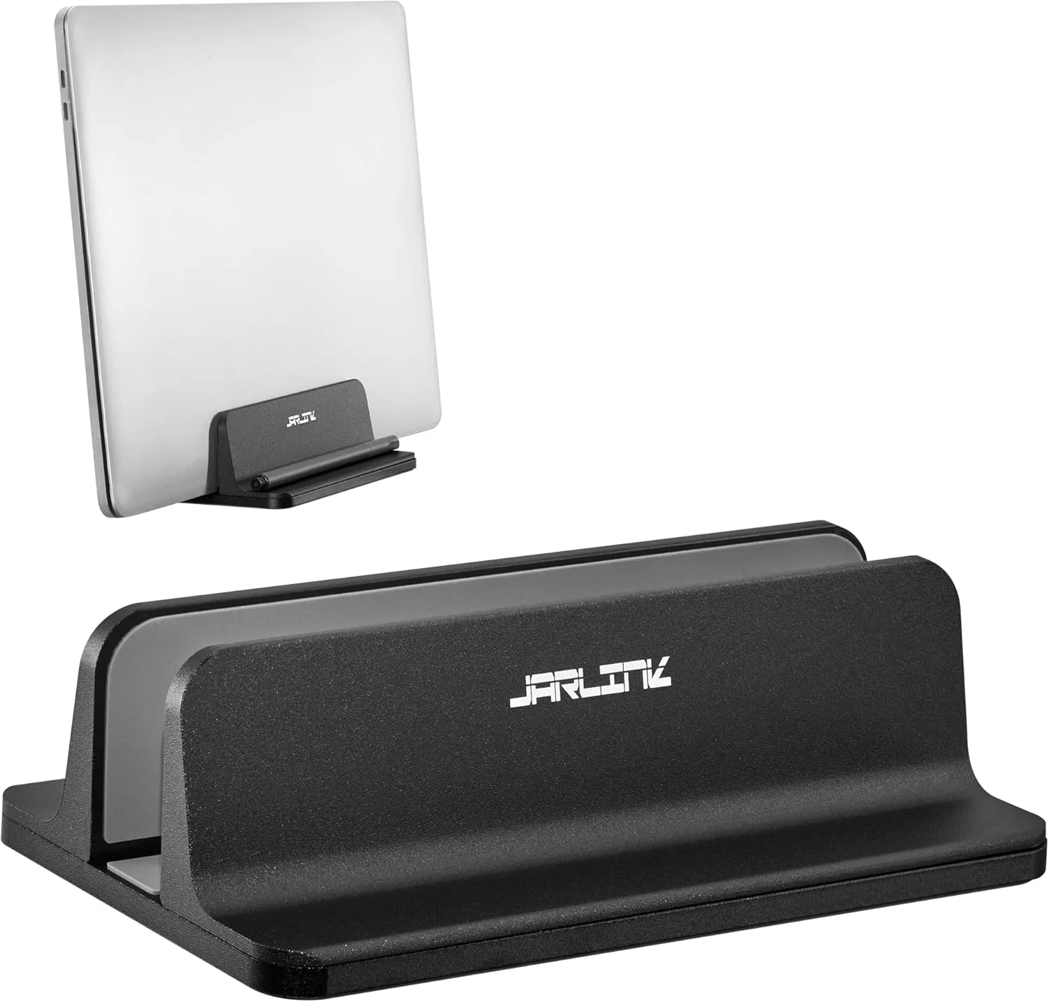 Base vertical para laptop Jarlink ajustable de aluminio negro