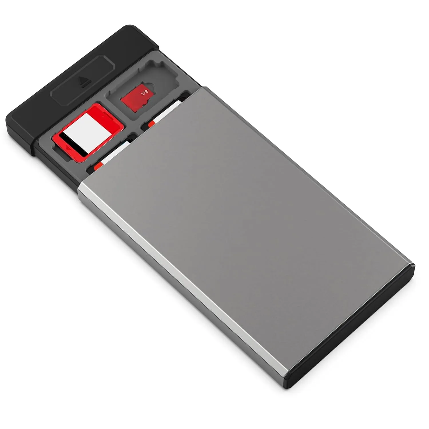 HEIYING Switch Game Case with 40 Precise Slots for Switch 2 / Micro SD Card