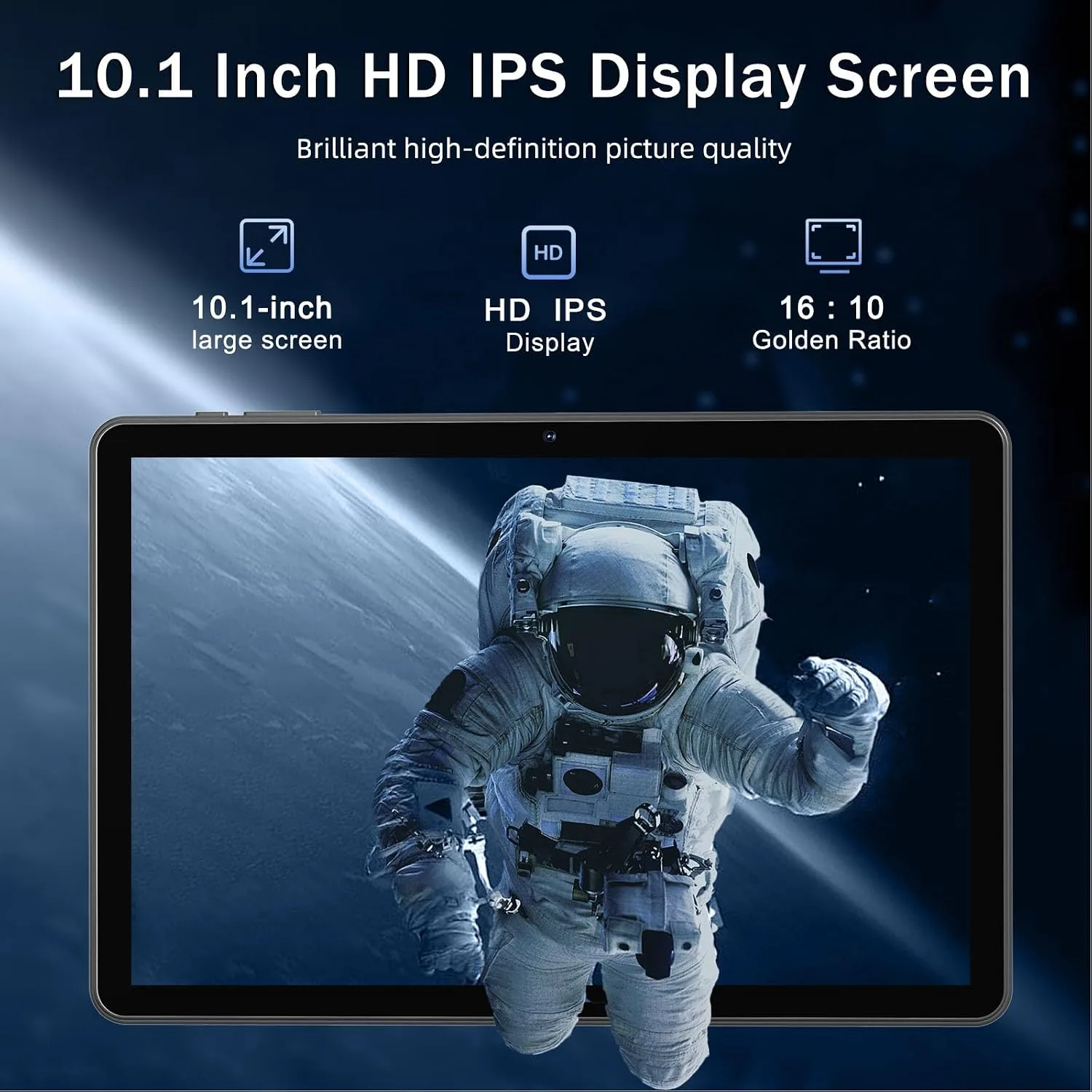 Tablet 10 Inch Android 16 Tablet, 32GB RAM 128GB ROM, 1TB Expansion