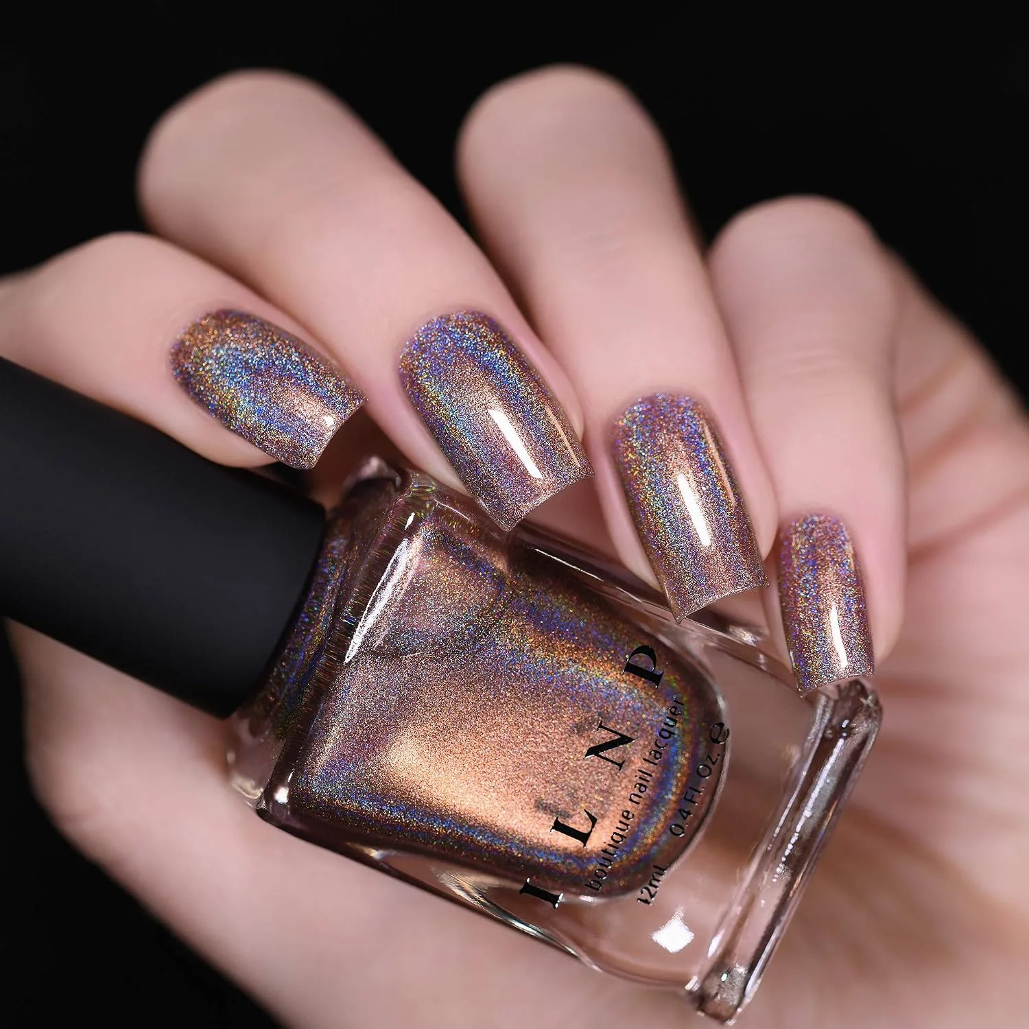 ILNP Chai Latte - Shimmering Mocha Ultra Holo Nail Polish
