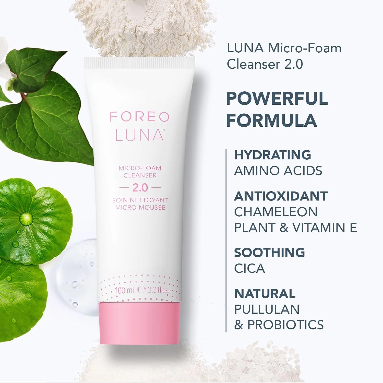 FOREO Luna 4 Balanced Skin + Micro-Foam Cleanser 2.0 + Cleansing Balm