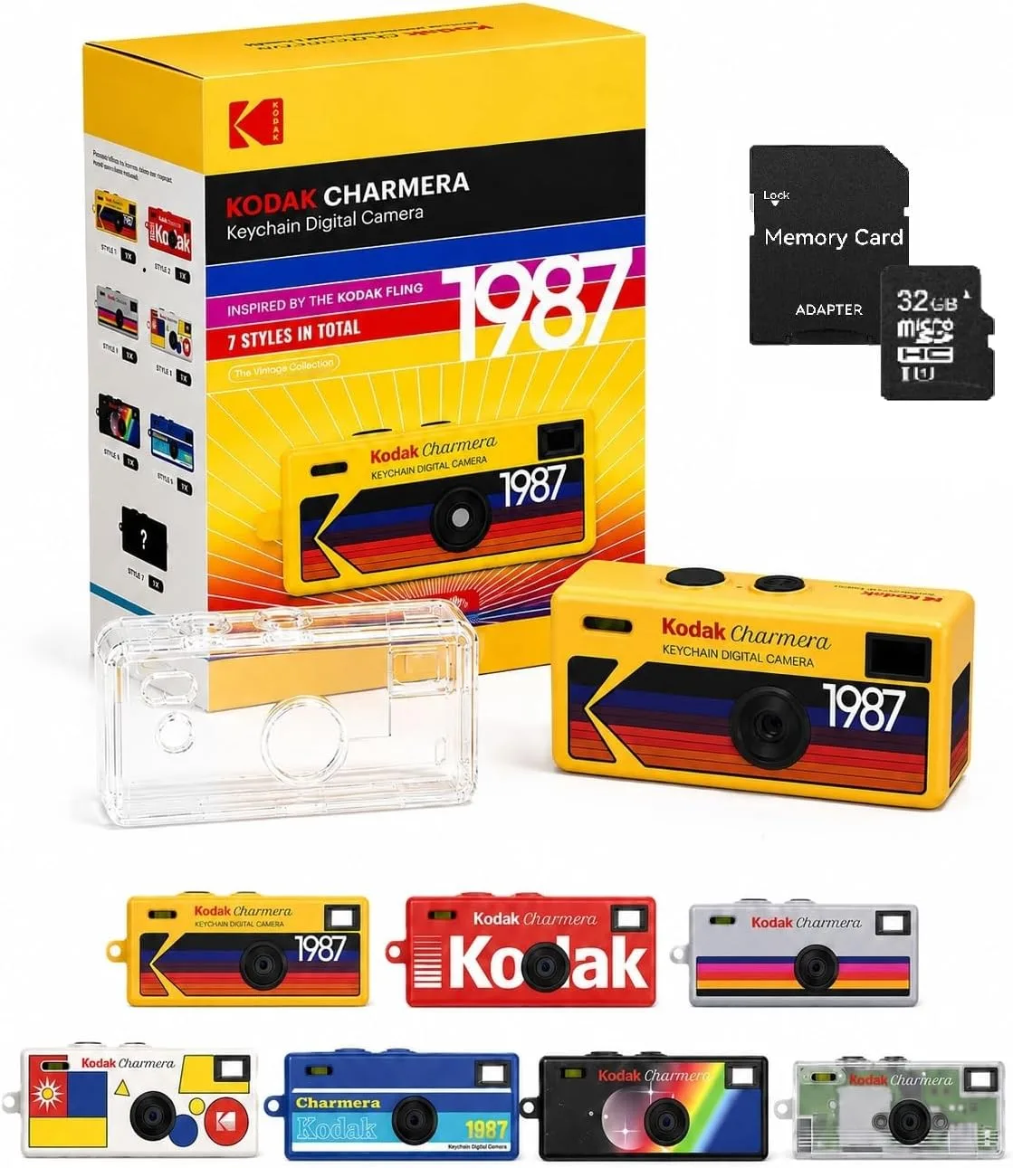 Kodak Charmera Keychain Digital Camera Random Style Blind Box
